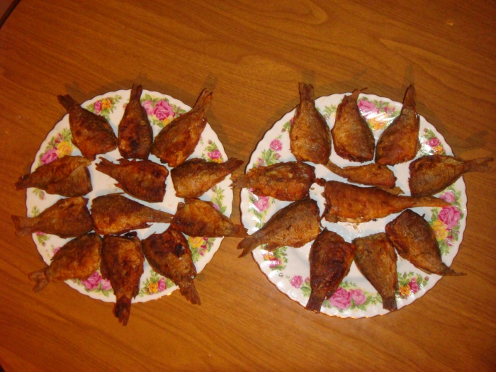 Жареные карасики