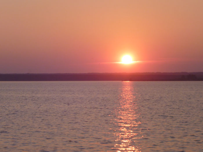 Закат в каракане