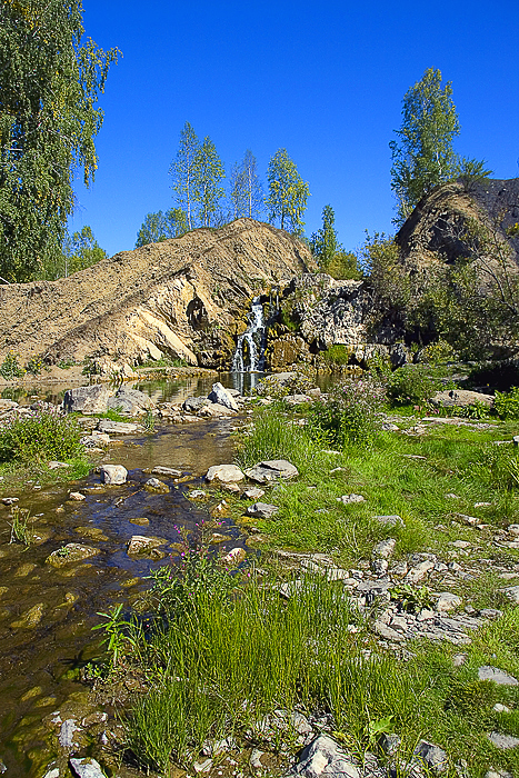 Водопад в Белово.