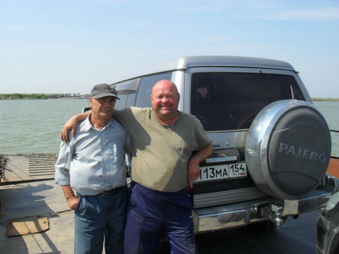 на пароме