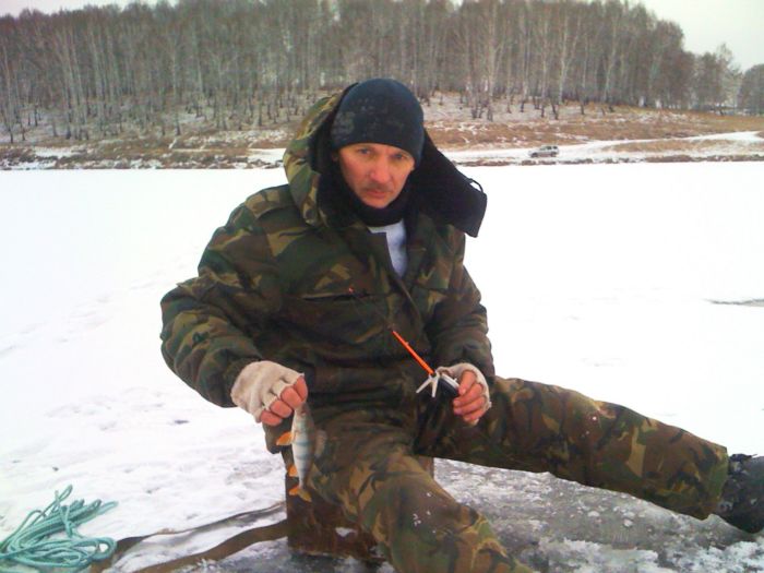 суровый рыбак))
