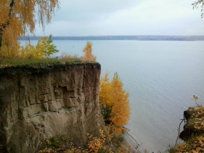 Бердский залив в октябре