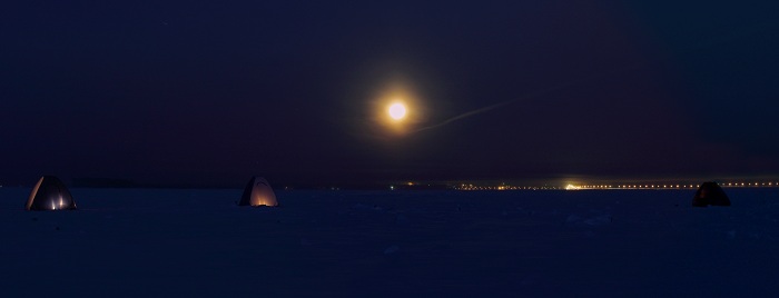 Утренняя луна