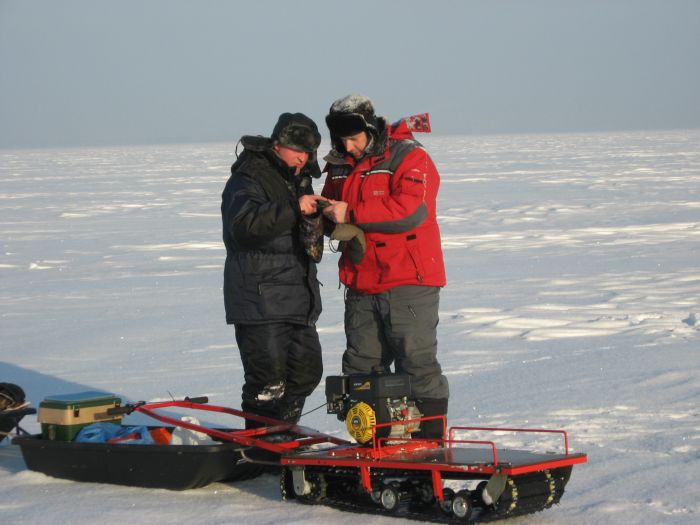 В поиске клёвых мест,