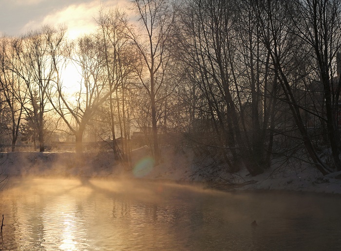 Морозное утро