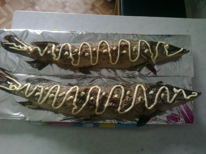 фаршированная щука