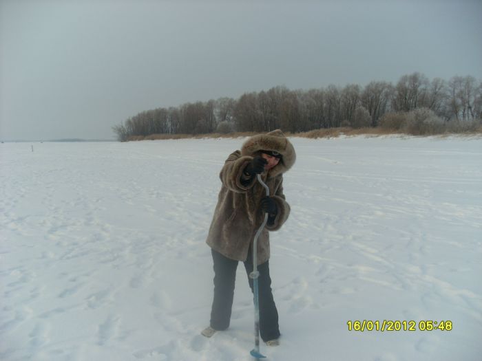 Мой мотобур..