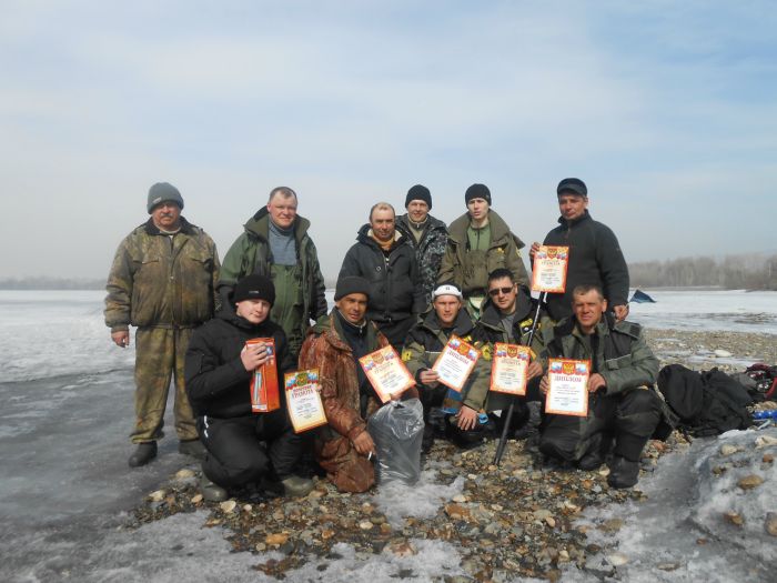 На соревах Рыбохотобщества Новокузнецка