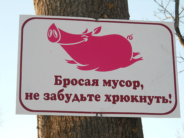 Надо у нас по всем берегам такое повешать!)))