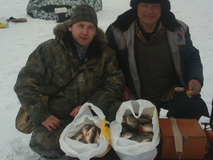 где то на конечке 45, улов 1 го человека