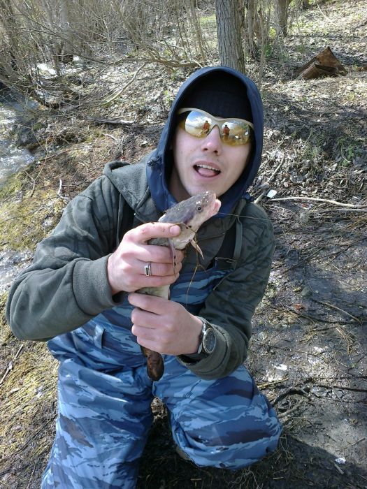 первый в жизни налимчик