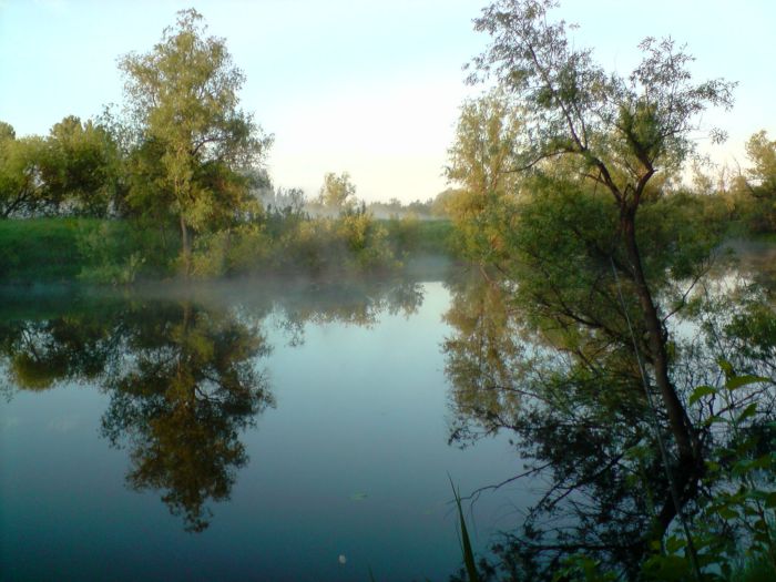 Река Уень. Деревня Умна.