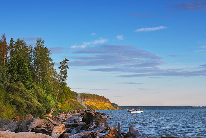 Лето. Обское море