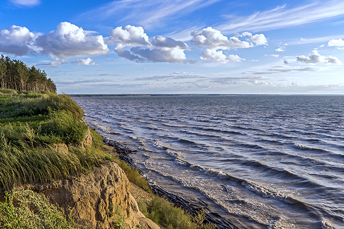 Обское море,район Бердска