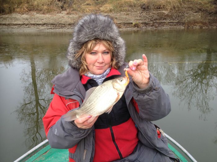 Хищный карась.