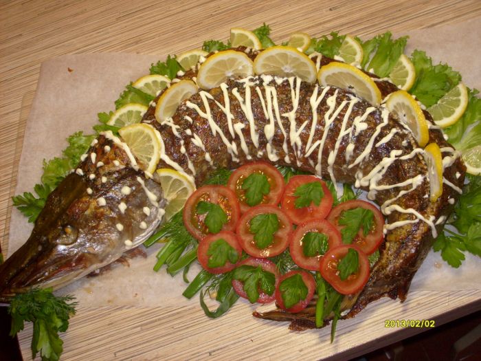 фаршированая с овощами