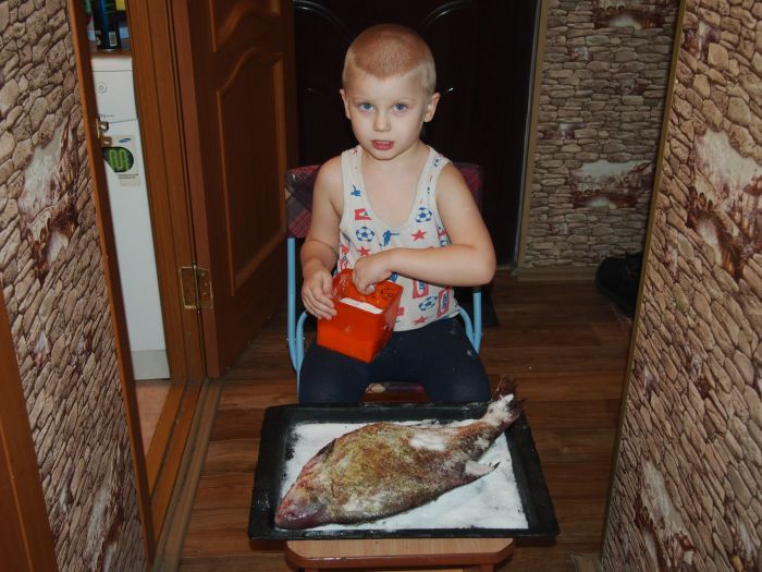 Учимся готовить рыбу (пока)