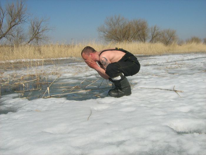 Утренний обряд ))).