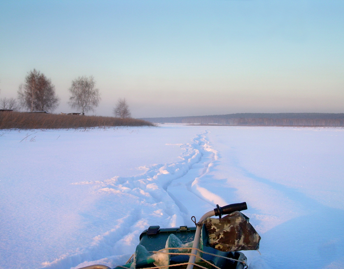 Розовые сумерки.