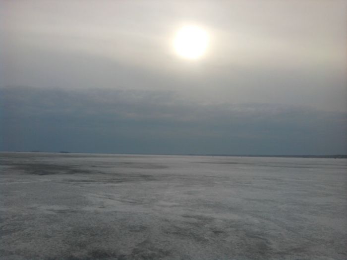 Закат(Береговое-закрытие,небо сердится)