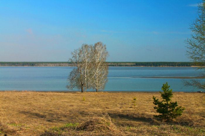 Весна на Оби.