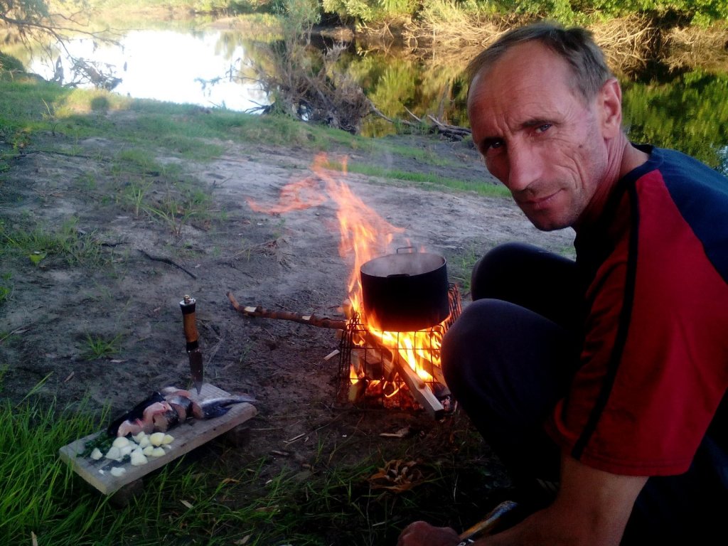 Уха готовится
