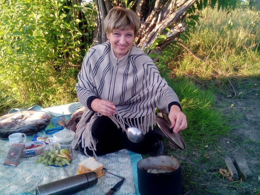 Вот и уха готова.