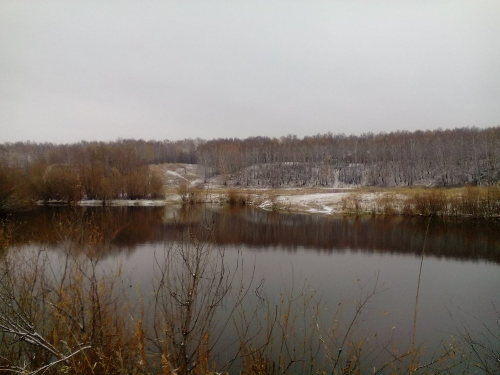 Первый снег.