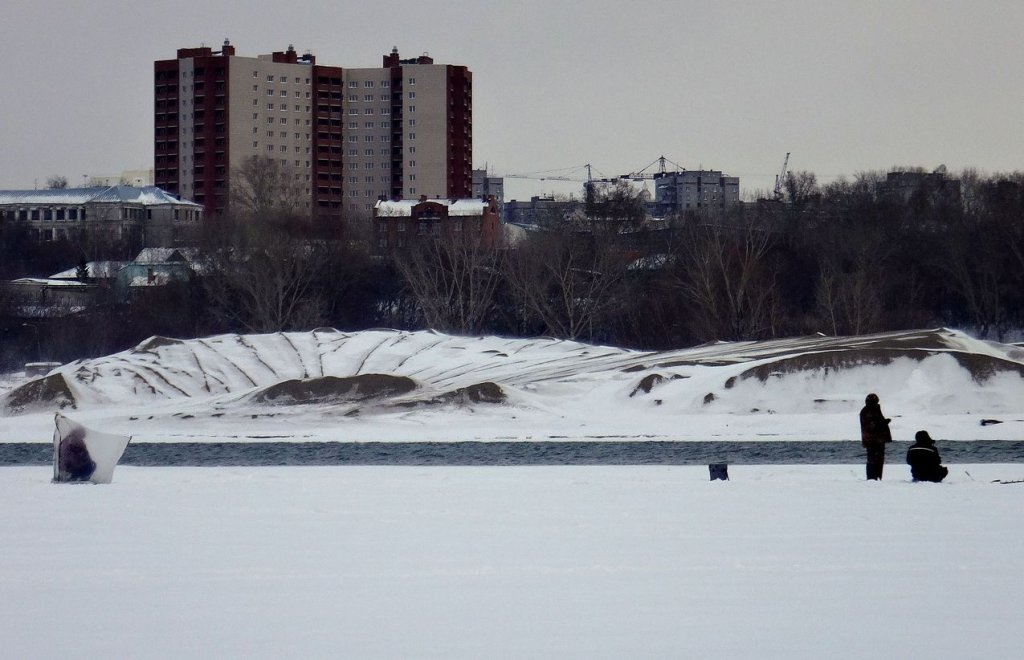 В районе Димитровского моста.