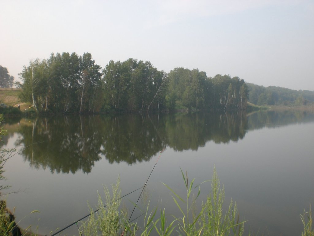 На природе