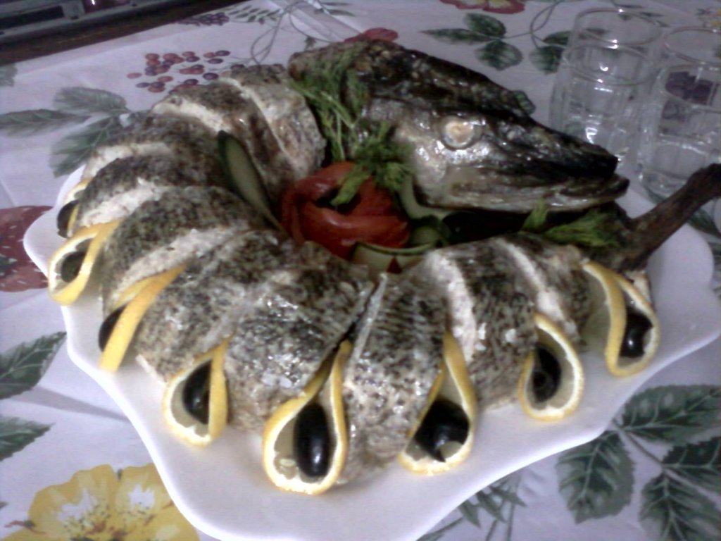 Фаршированная щука