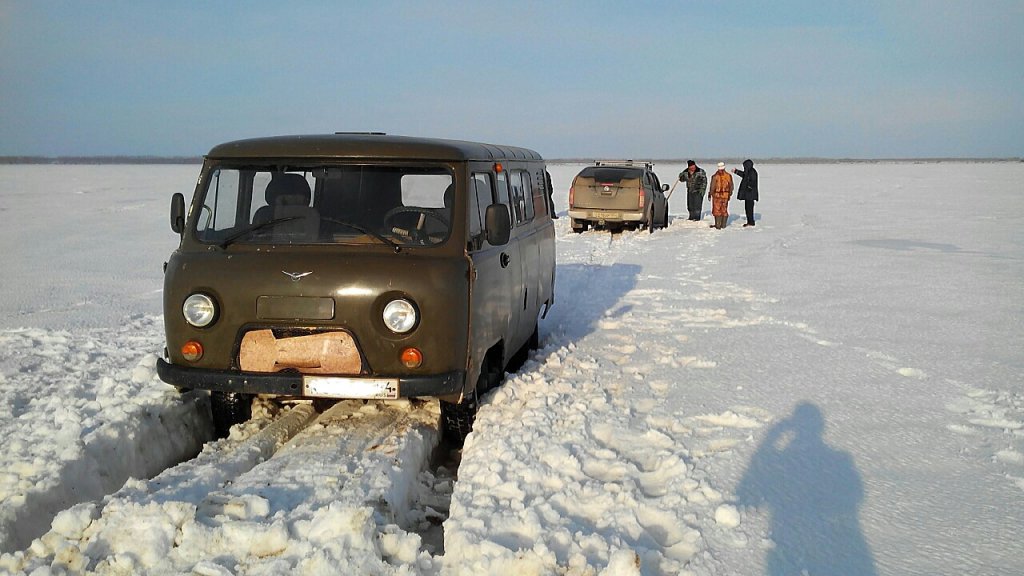 Буксуем на о. ХОРОШЕЕ.