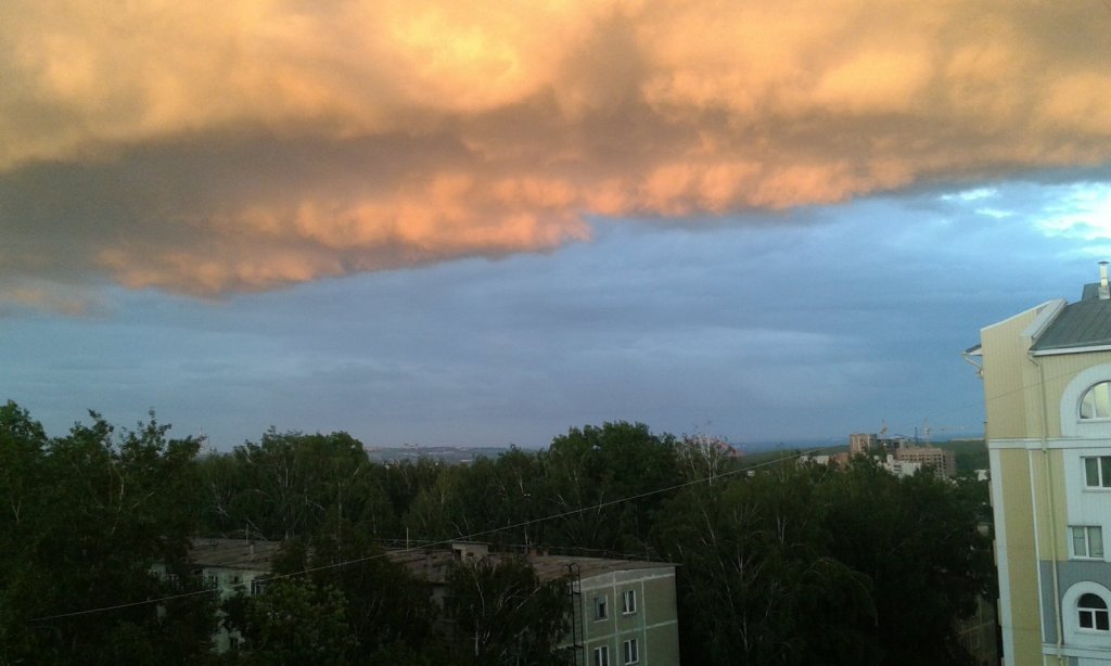 Городской закат.