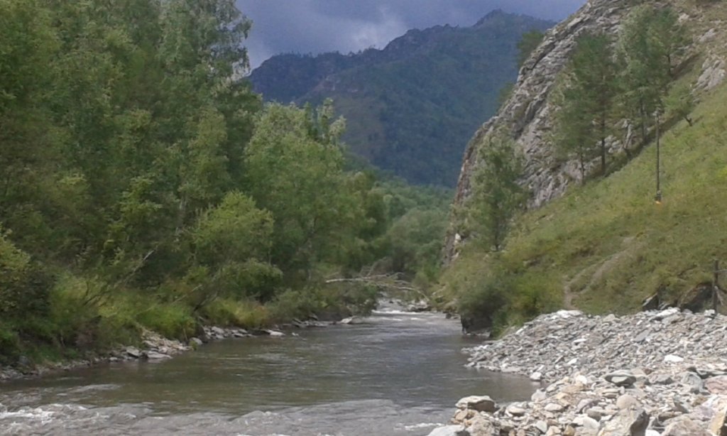 Алтай ,перед грозой