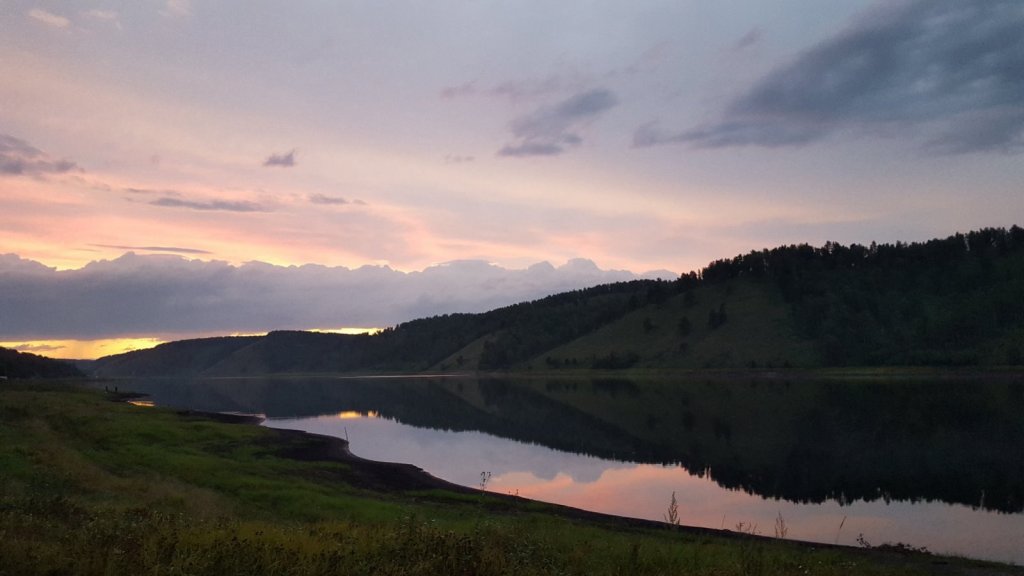 Орский залив Красноярского водохранилища