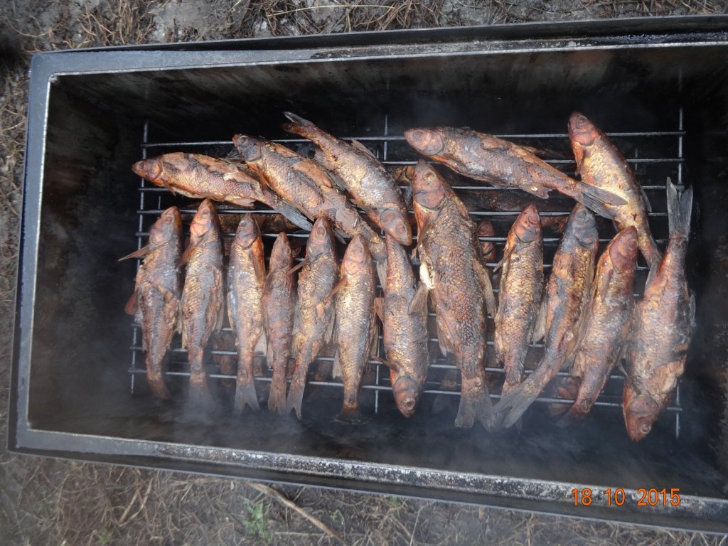 Копчёный елец.