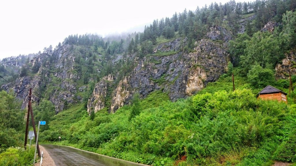 В пути