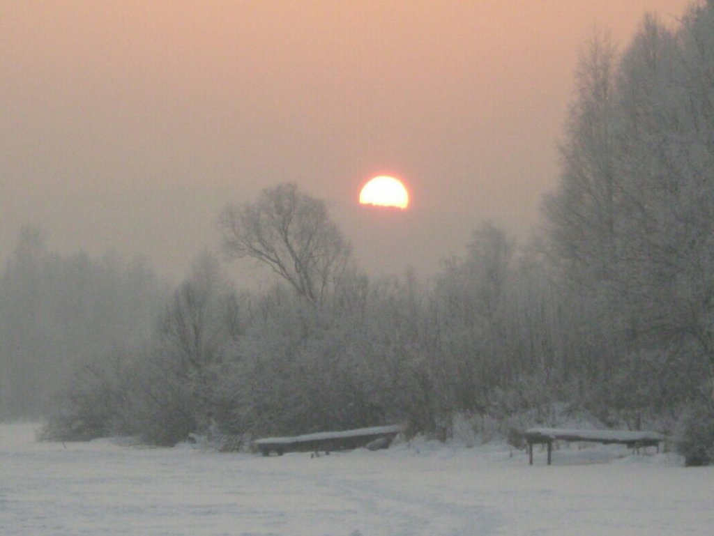 Январский закат