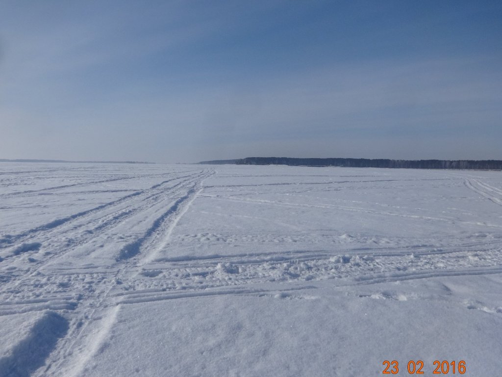 Просторы водохранилища.