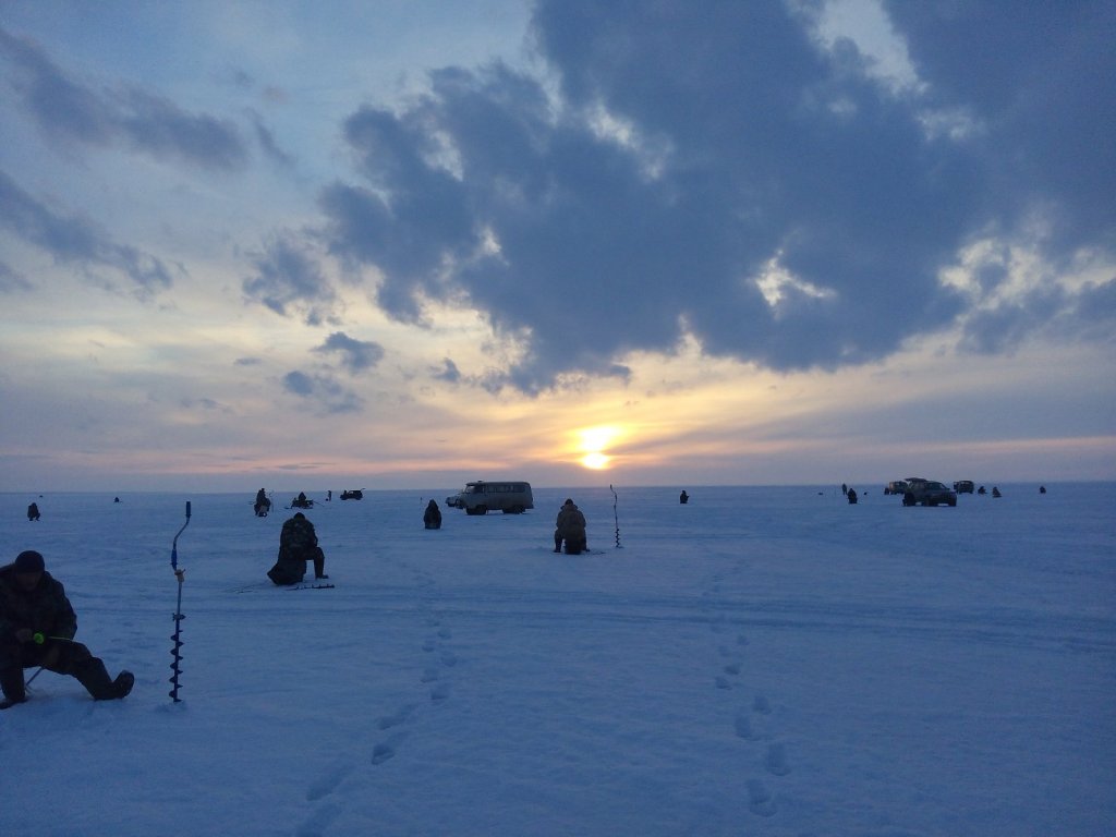 Морской закат. Сегодня в районе Гуменки