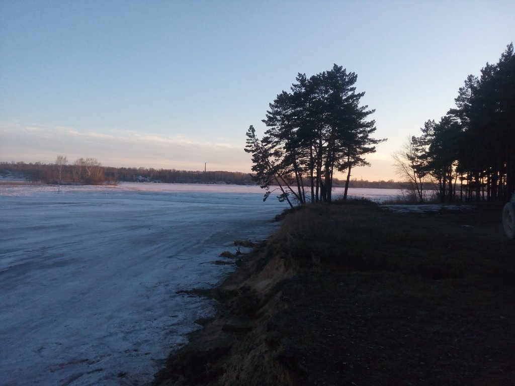 Бердь. Перед закатом