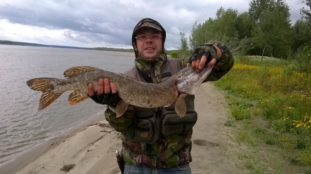Рыбалка удалась.