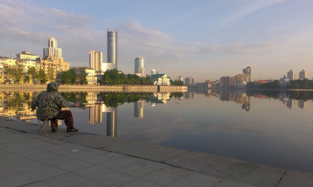 Утро в Екатеринбурге