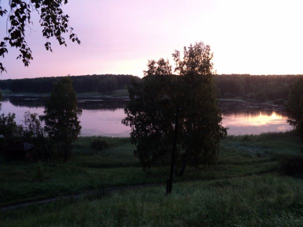 закат)
