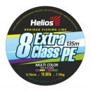 Шнур Helios Extra Class PE 8 Braid Multicolor 0.15