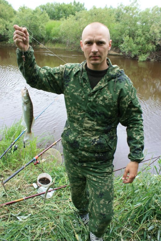 На червя