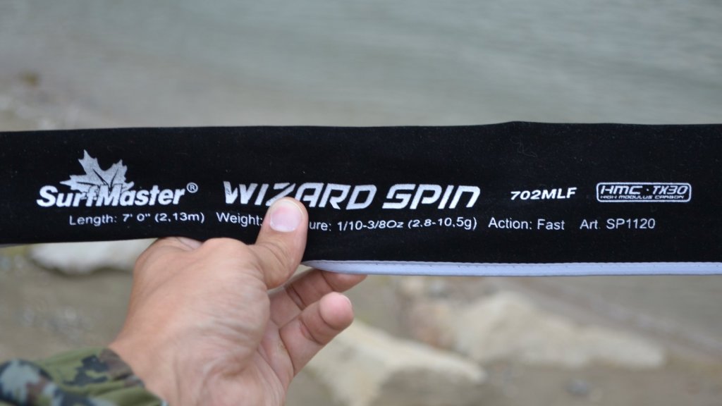 Тестирование спиннинга Surf Master Wizard Spin 702MLF HMC