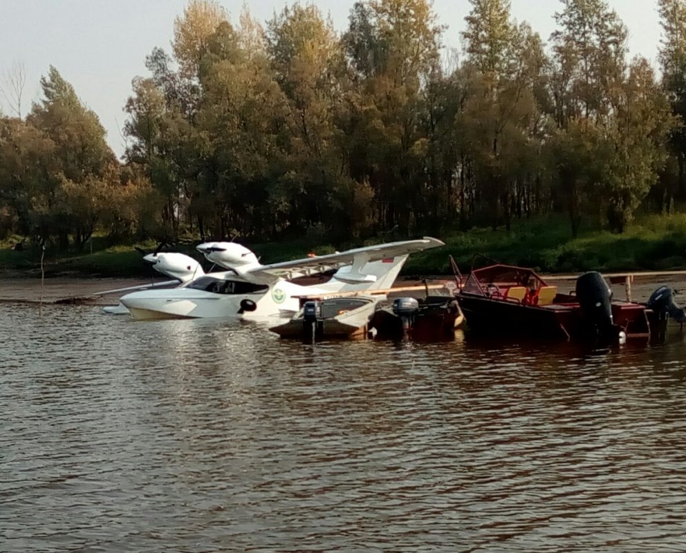 Самолетом на рыбалку в ТО! )))