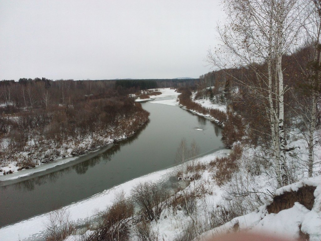 Река Иня 1.11.16