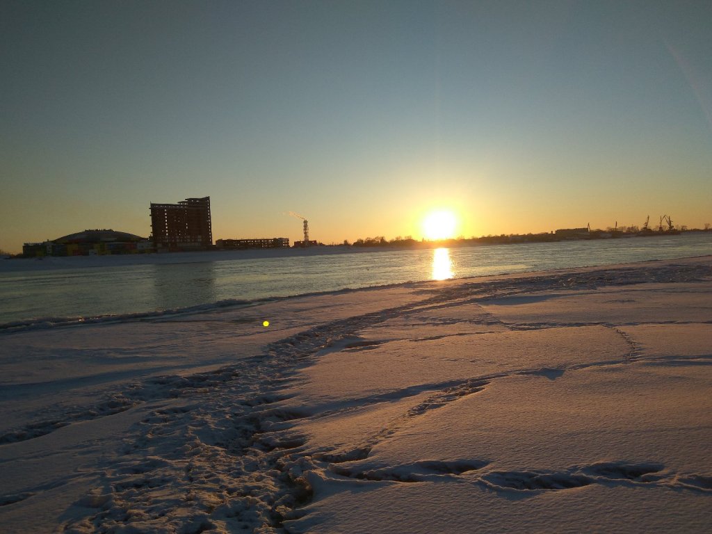 Городской закат
